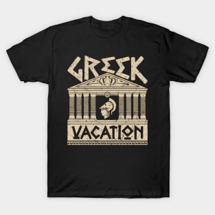 Greek Vacation Ancient Ruins Greece T-Shirt